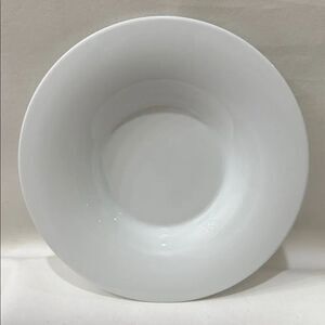 Hutschenreuther Germany White Porcelain Serving Salad Pasta Bowl 12 1/2 X 2 In